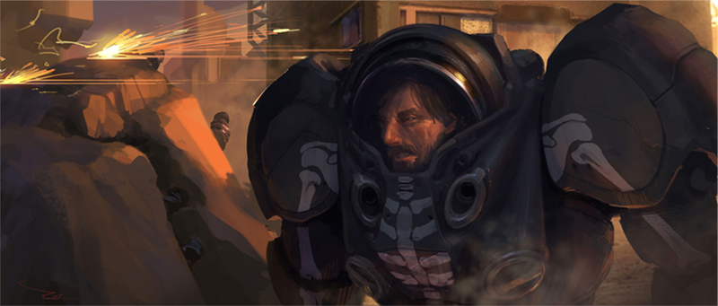 Illustration for article titled From StarCraft to WarCraft, This Concept Art Certainly Knows its Crafts